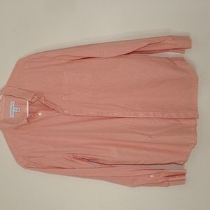 Calvin klein long sleeve button down shirt  large